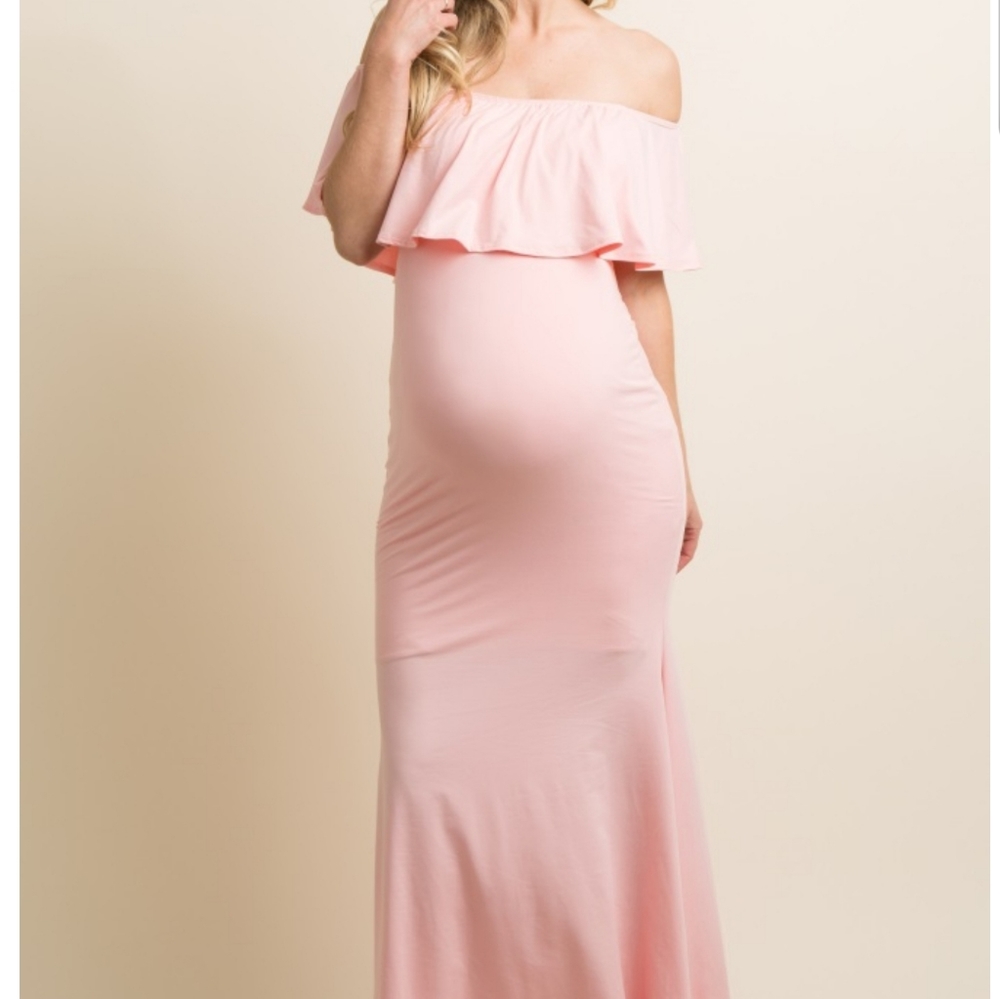 Pinkblush Mermaid Maternity Dress